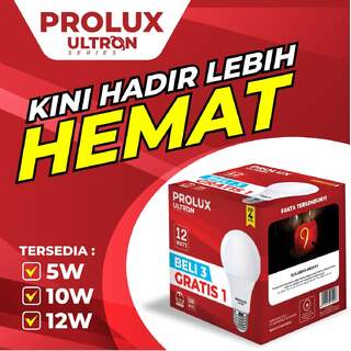 LAMPU PROLUX ULTRON BULB PAKET 5WATT PUTIH