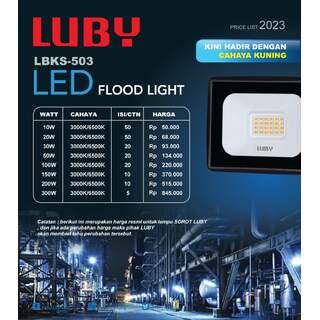 LAMPU SOROT LUBY LBKS-503 20WATT