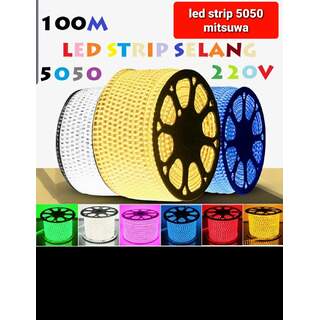 LAMPU LED STRIP 5050/4040 MITSUWA HIJAU
