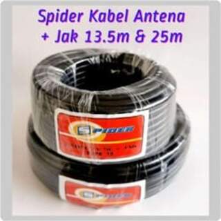KABEL ANTENA SPIDER + JAK 13,5M/15M