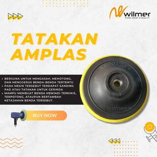 TATAKAN AMPLAS BULAT WILMER WAT-804
